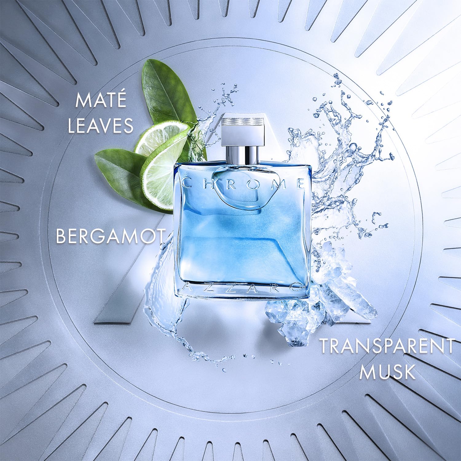 Azzaro Chrome Eau De Toilette Spray for him, 29.57ml